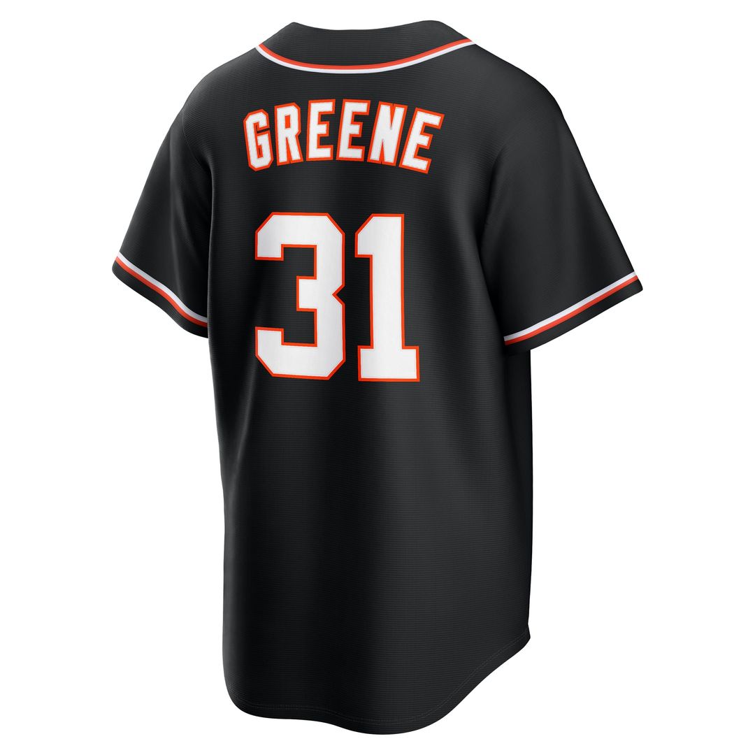 Riley Greene Detroit Tigers Nike Fashion Replica Black Out Jersey | MLB Fan Gear