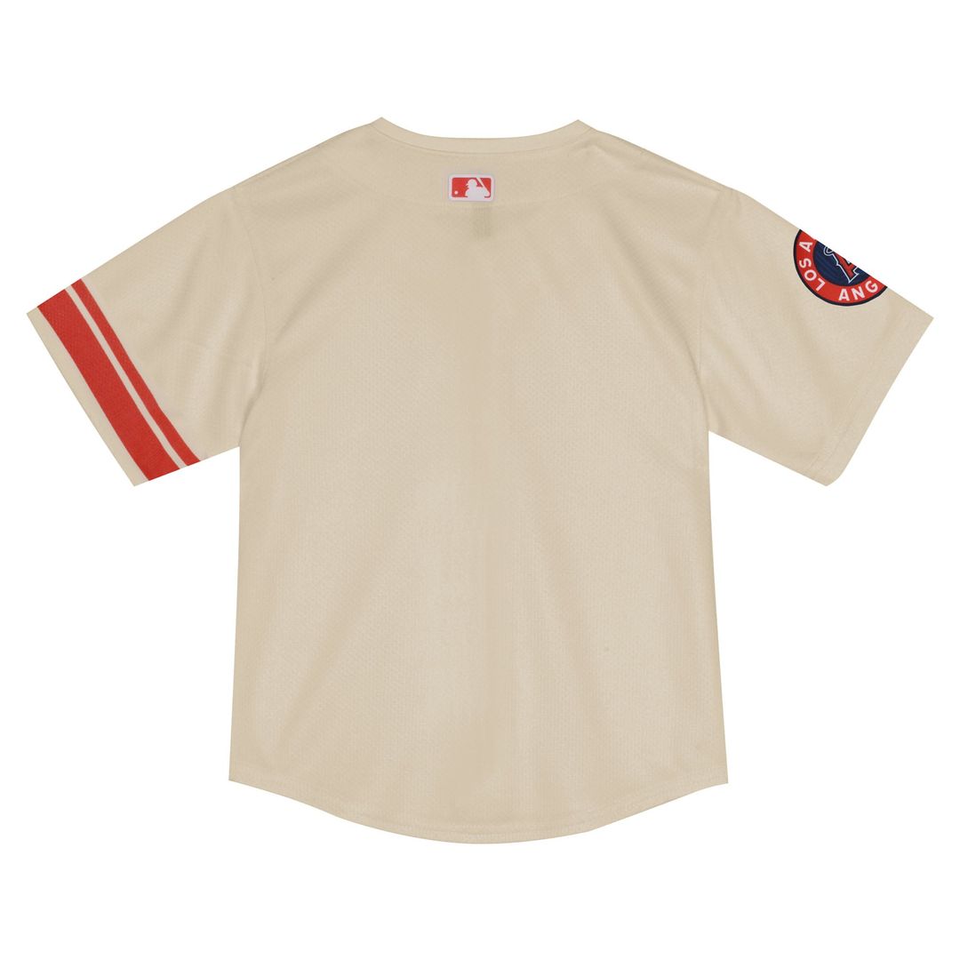 Los Angeles Angels Nike Toddler City Connect Team Limited Jersey - Natural | MLB Fan Gear