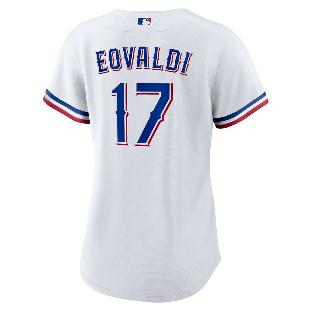 Nathan Eovaldi Texas Rangers Nike Women's Home Replica Jersey - White | MLB Fan Gear