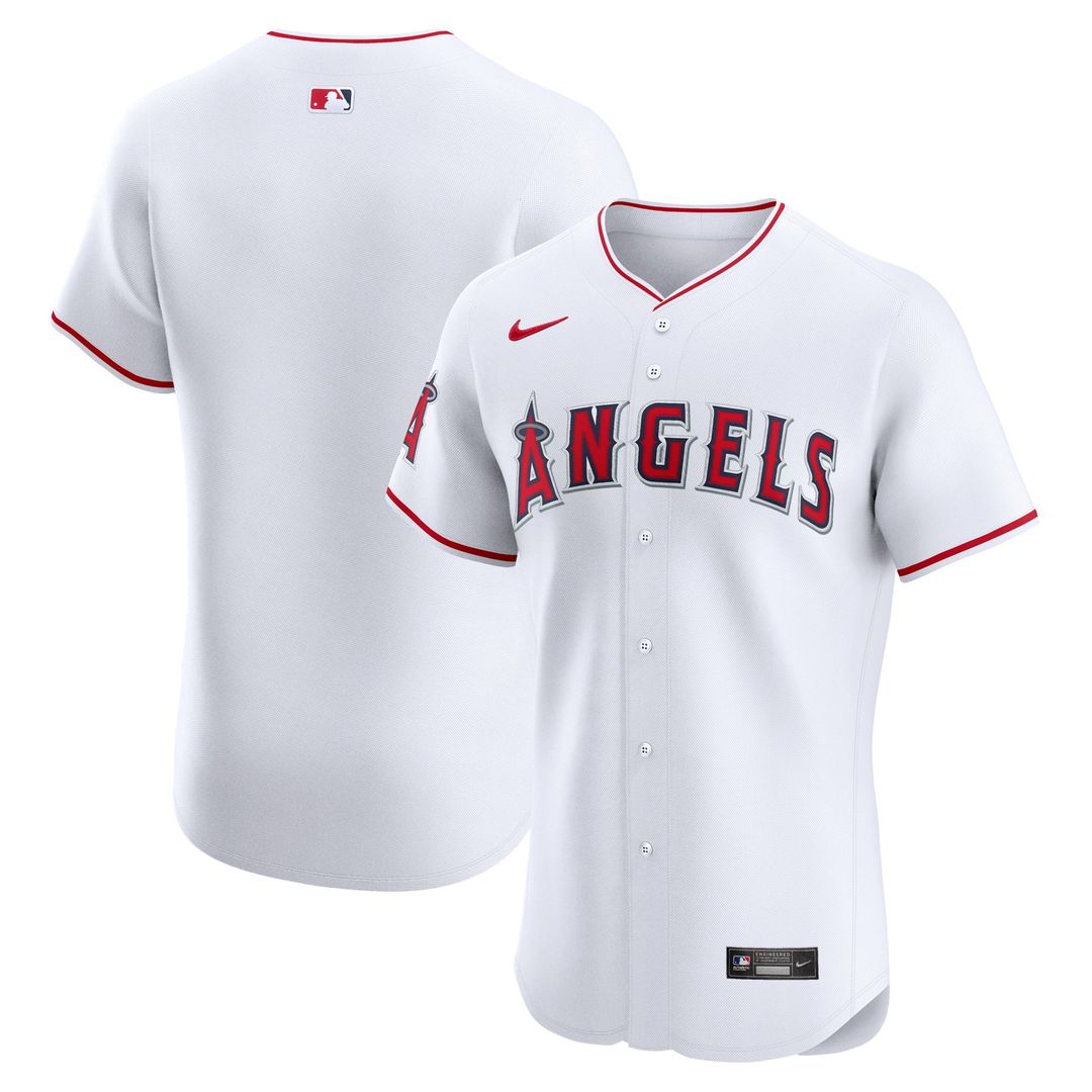 Los Angeles Angels Nike Home Elite Jersey - White | MLB Fan Gear