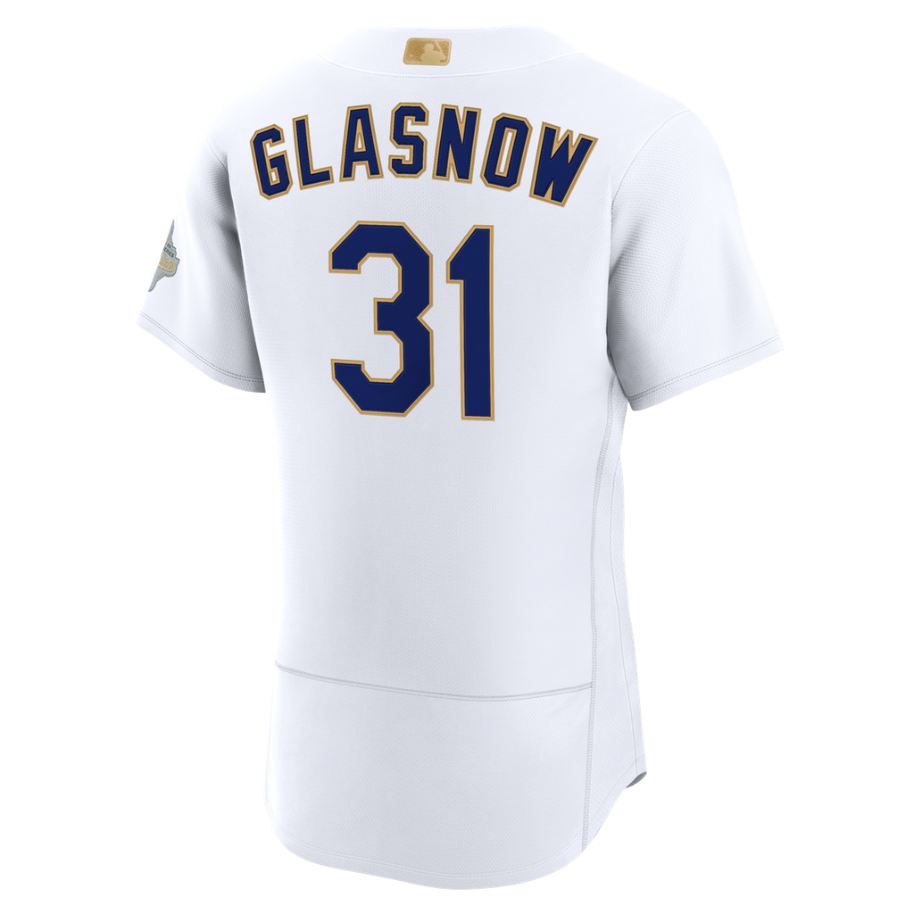 Tyler Glasnow Los Angeles Dodgers Nike 2026 Gold Collection Authentic Jersey - White | MLB Fan Gear