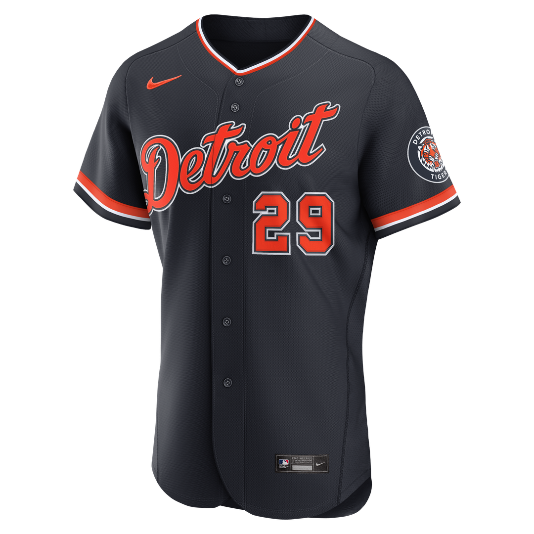 Tarik Skubal Detroit Tigers Nike Alternate MLB Awards Authentic Jersey - Navy | Fan Gear