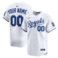 Kansas City Royals Nike Home Limited Custom Jersey - White | MLB Fan Gear