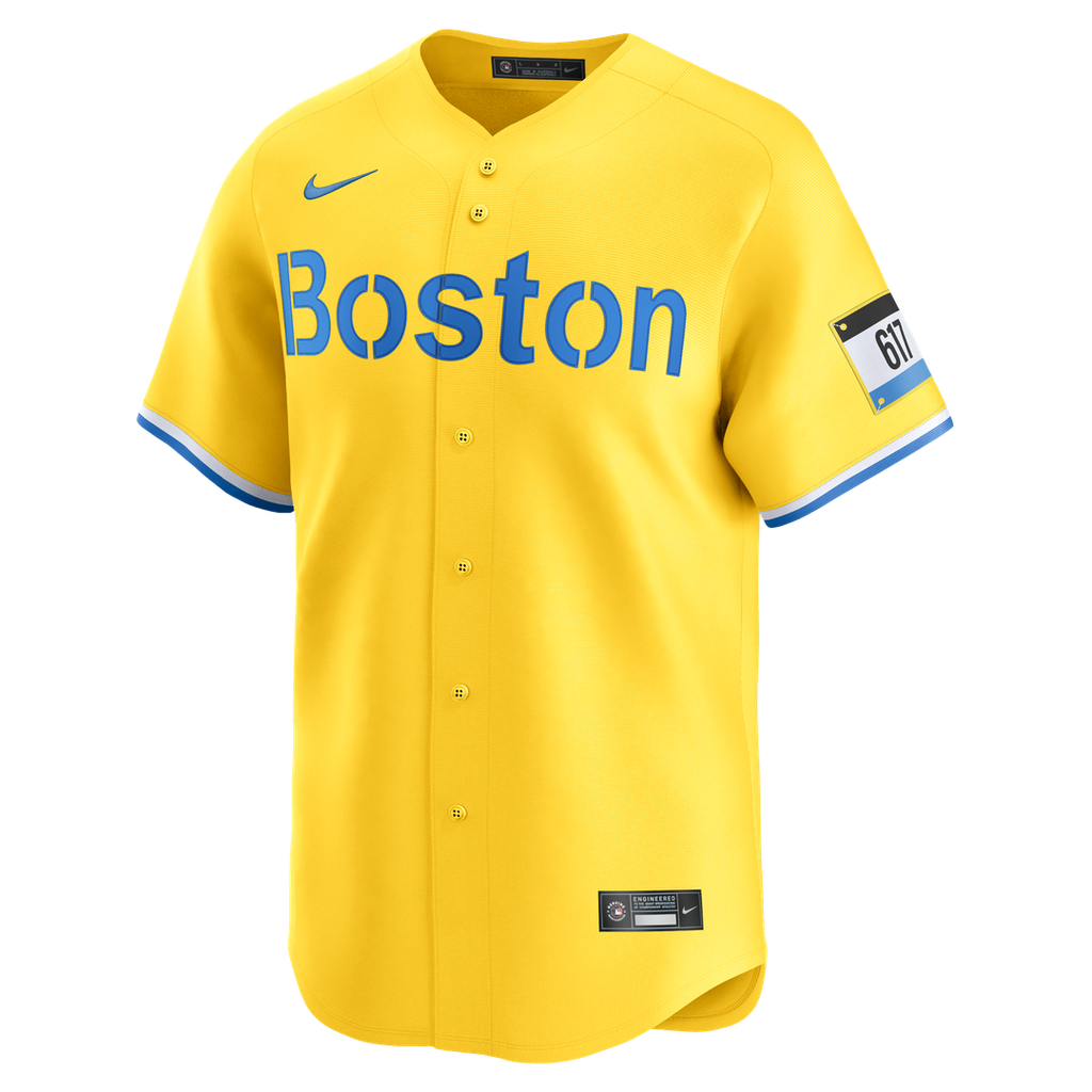 Boston Red Sox Nike City Connect Limited Jersey - Gold | MLB Fan Gear