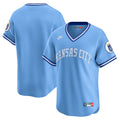 Kansas City Royals Nike Cooperstown Collection Limited Jersey - Light Blue | MLB Fan Gear