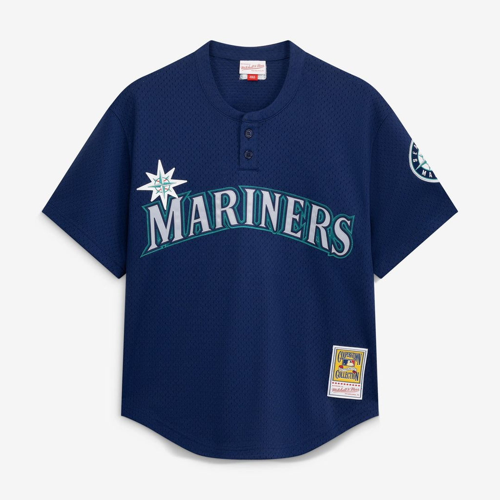 Ichiro Suzuki Seattle Mariners Mitchell & Ness Authentic Batting Practice Jersey - Navy | MLB Fan Gear