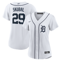 Tarik Skubal Detroit Tigers Nike Women's Home Replica Player Jersey - White | MLB Fan Gear