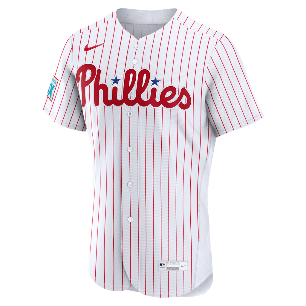 Bryce Harper Philadelphia Phillies Nike Alternate Authentic Sponsor Patch Jersey - Light Blue | MLB Fan Gear
