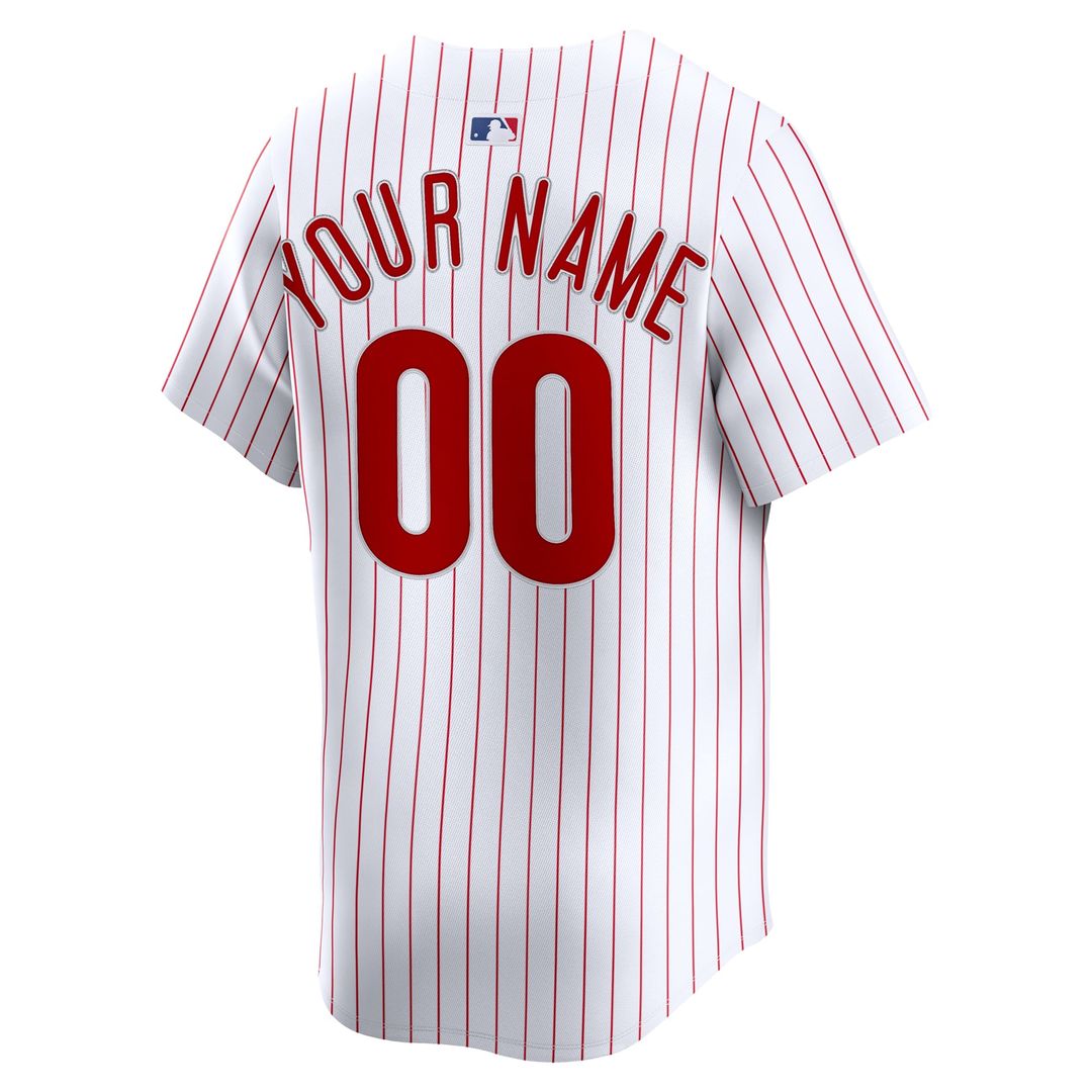 Philadelphia Phillies Nike Home Limited Custom Jersey - White | MLB Fan Gear