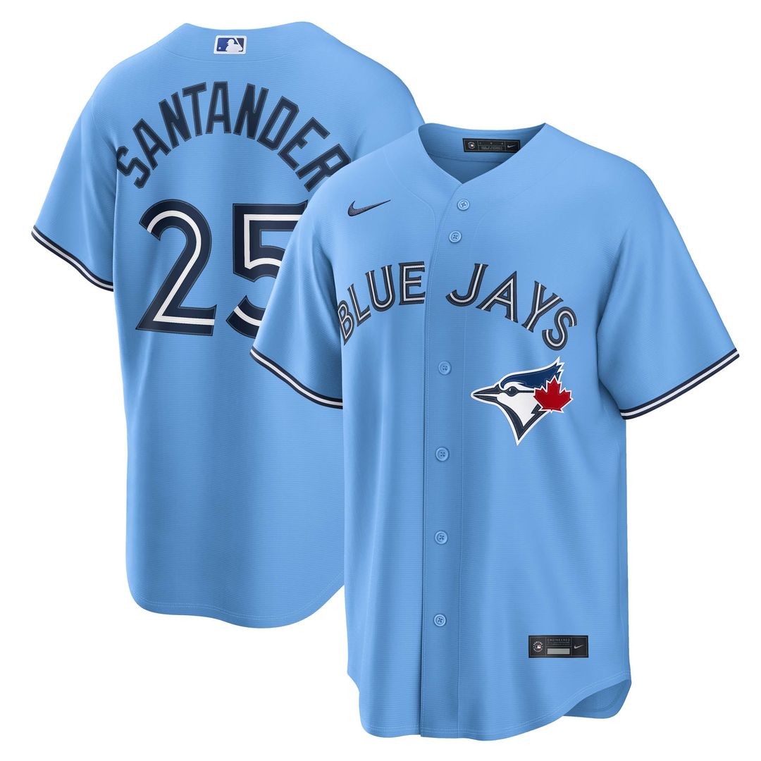 Anthony Santander Toronto Blue Jays Nike Alternate Replica Jersey - Light Blue | MLB Fan Gear