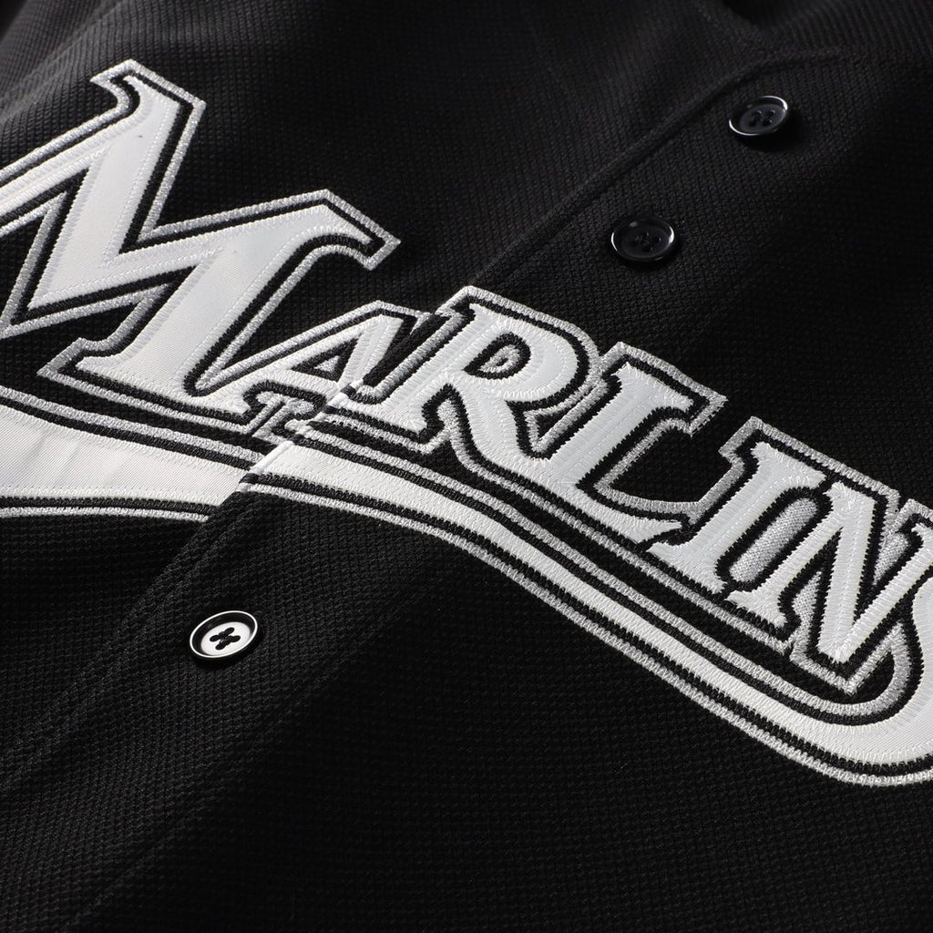 Miguel Cabrera Miami Marlins Mitchell & Ness Big & Tall Cooperstown Mesh Batting Practice Jersey - Black | MLB Fan Gear