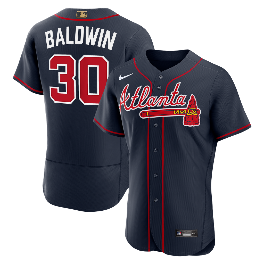 Drake Baldwin Atlanta Braves Nike Alternate MLB Awards Authentic Jersey - Navy | Fan Gear