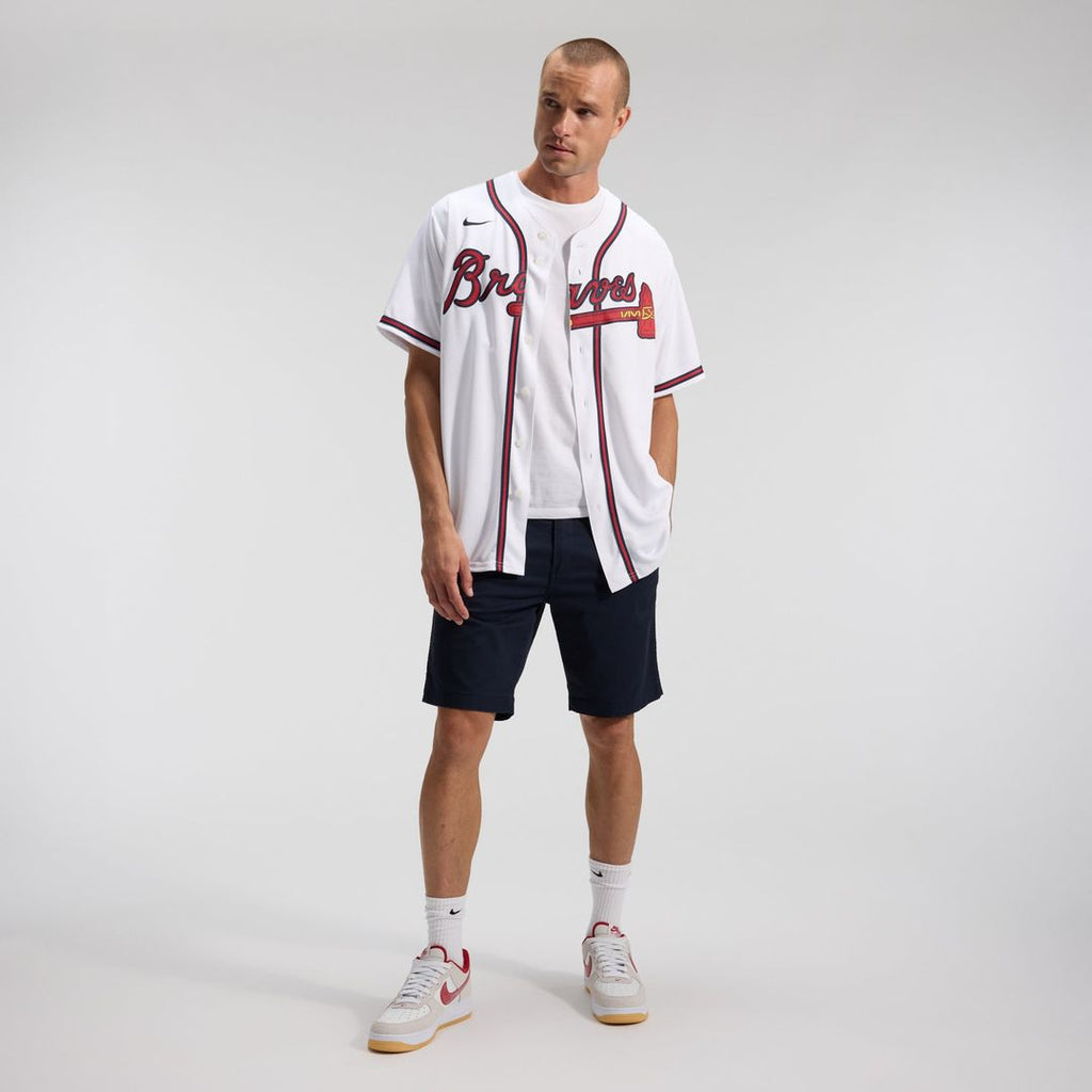 Atlanta Braves Nike Alternate Replica Team Jersey - Red | MLB Fan Gear