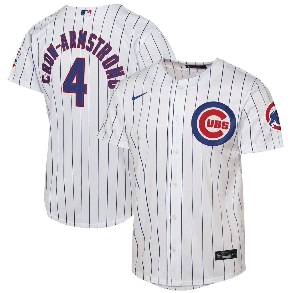 Pete Crow-Armstrong Chicago Cubs Nike Youth Home Stadium Jersey - White | MLB Fan Gear