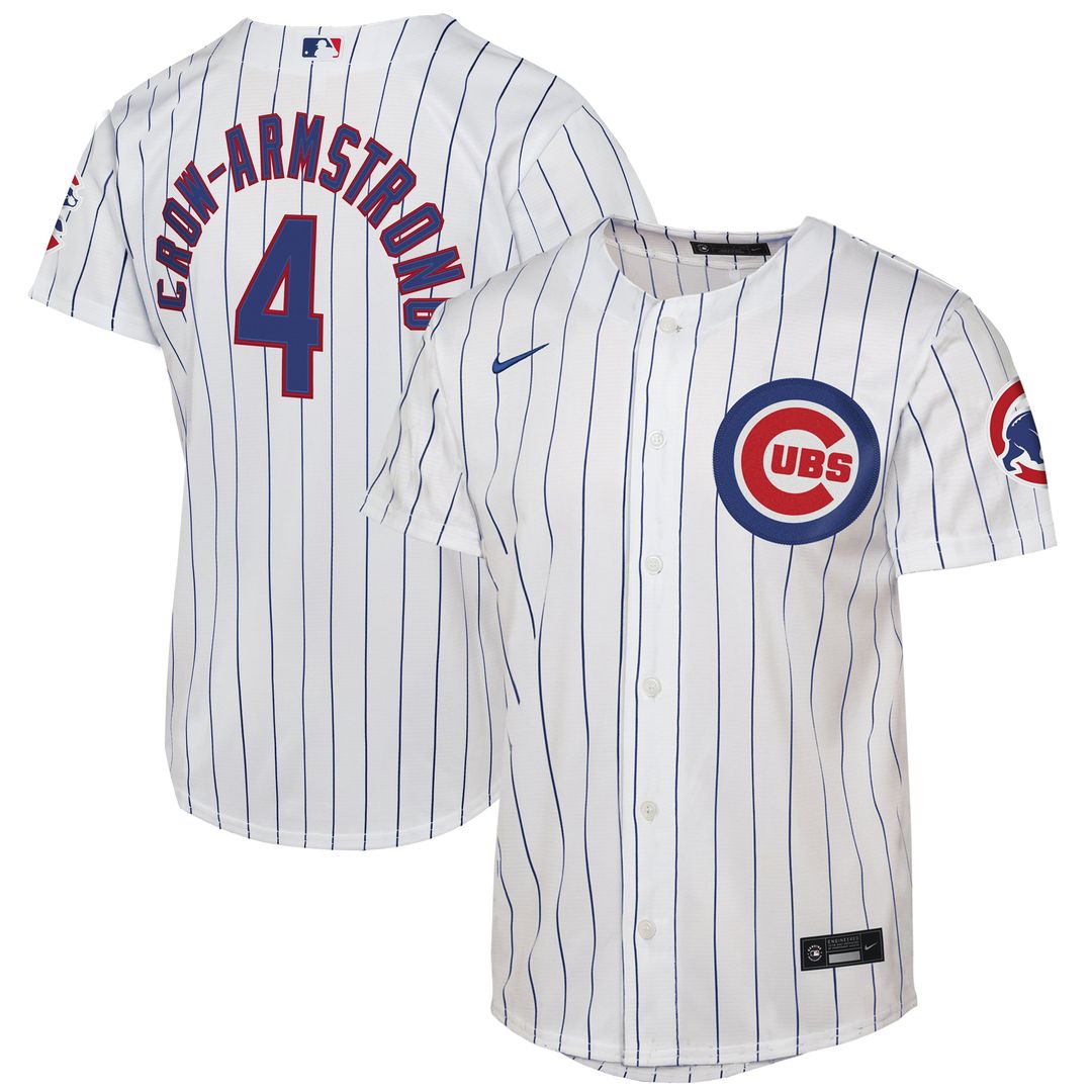 Pete Crow-Armstrong Chicago Cubs Nike Youth Home Stadium Jersey - White | MLB Fan Gear