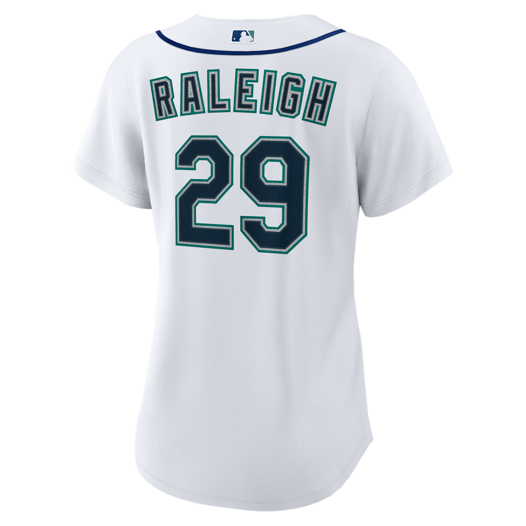 Cal Raleigh Seattle Mariners Nike Women's Home Replica Jersey - White | MLB Fan Gear