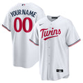 Minnesota Twins Nike Home Replica Custom Jersey - White | MLB Fan Gear