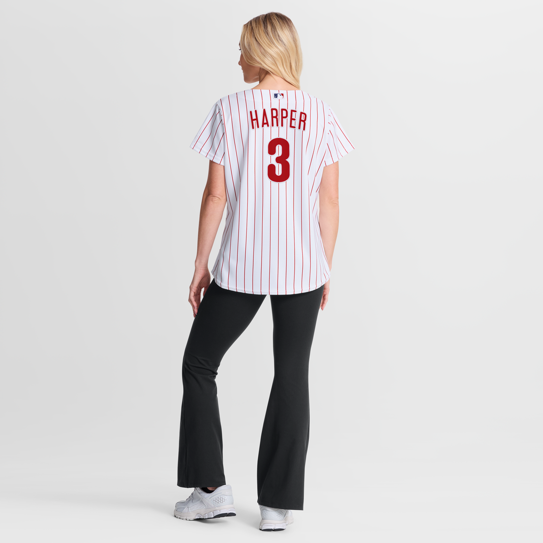 Bryce Harper Philadelphia Phillies Nike Women's Home Replica Jersey - White | MLB Fan Gear