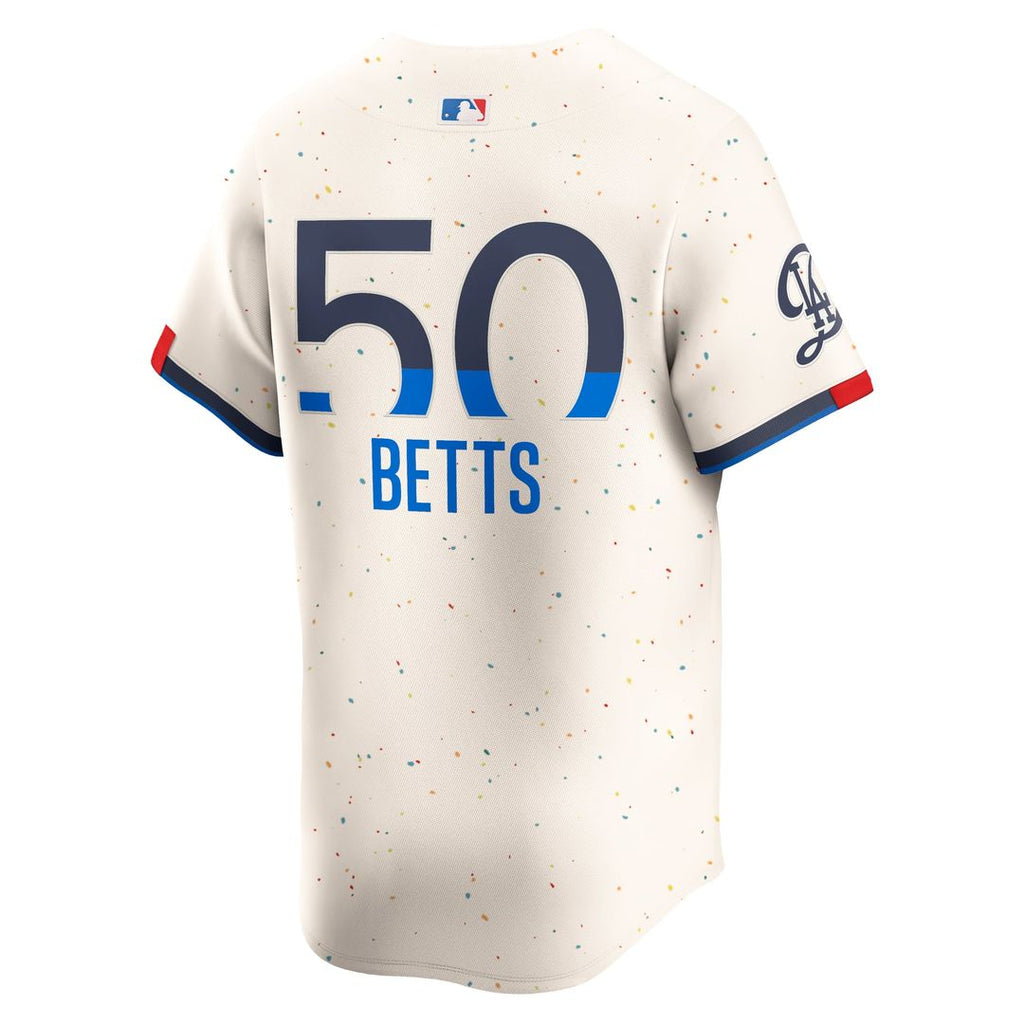 Mookie Betts Los Angeles Dodgers Nike City Connect Limited Player Jersey - Cream | MLB Fan Gear