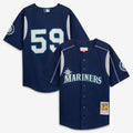 Felix Hernandez Seattle Mariners Mitchell & Ness Preschool Cooperstown Collection Batting Practice Jersey - Navy | MLB Fan Gear