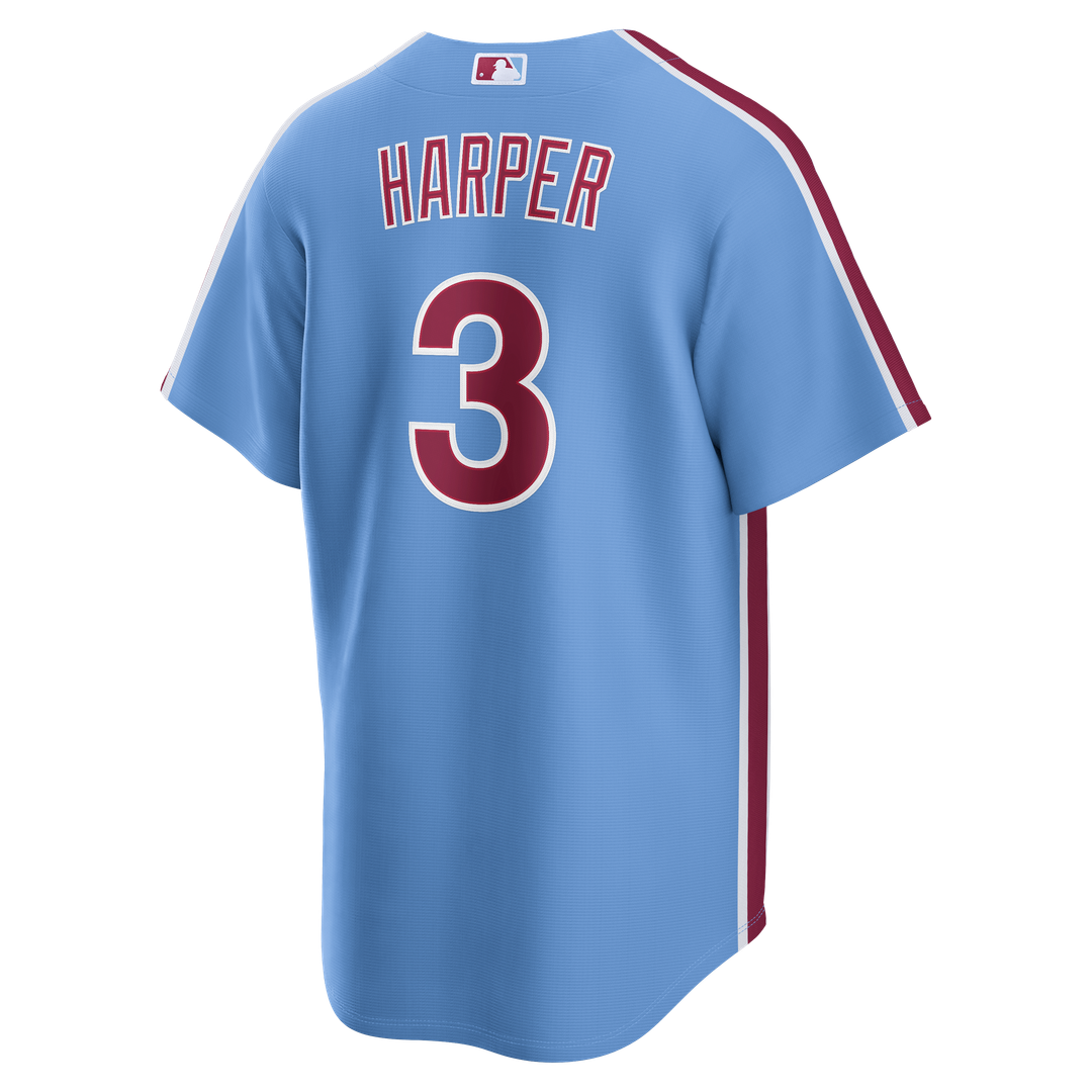 Bryce Harper Philadelphia Phillies Nike Road Replica Jersey - Gray | MLB Fan Gear
