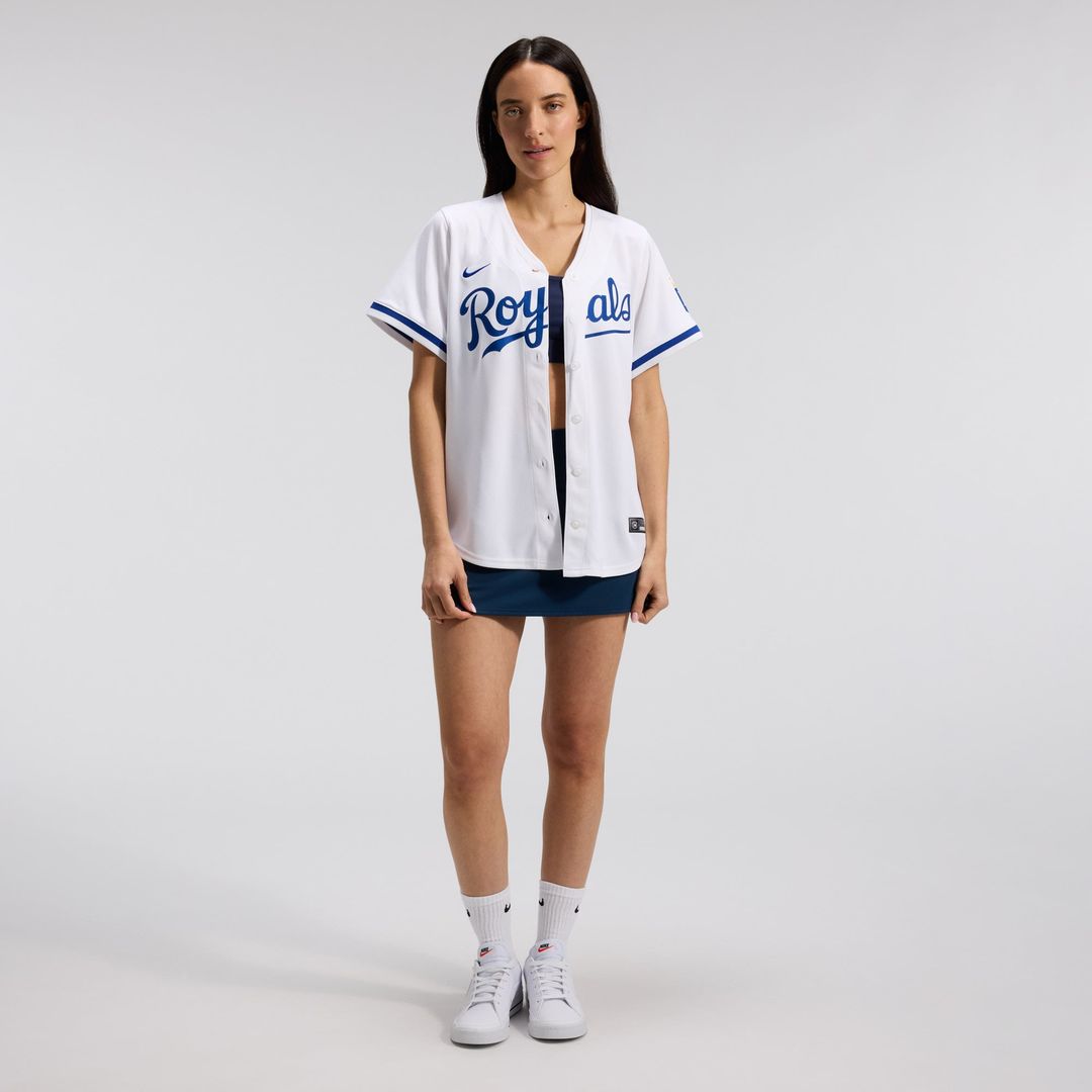 Kansas City Royals Nike Women's Home Limited Jersey - White | MLB Fan Gear