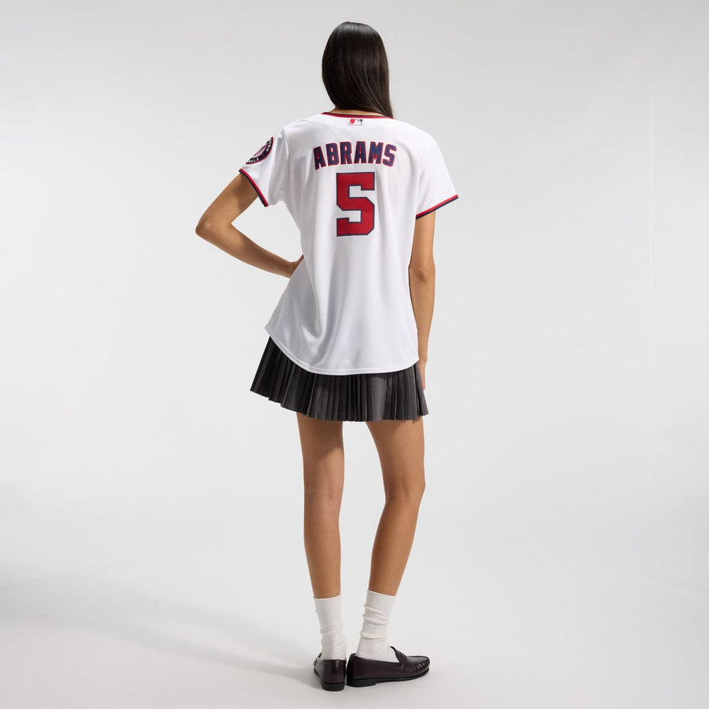 CJ Abrams Washington Nationals Nike Women's Home Replica Player Jersey - White | MLB Fan Gear
