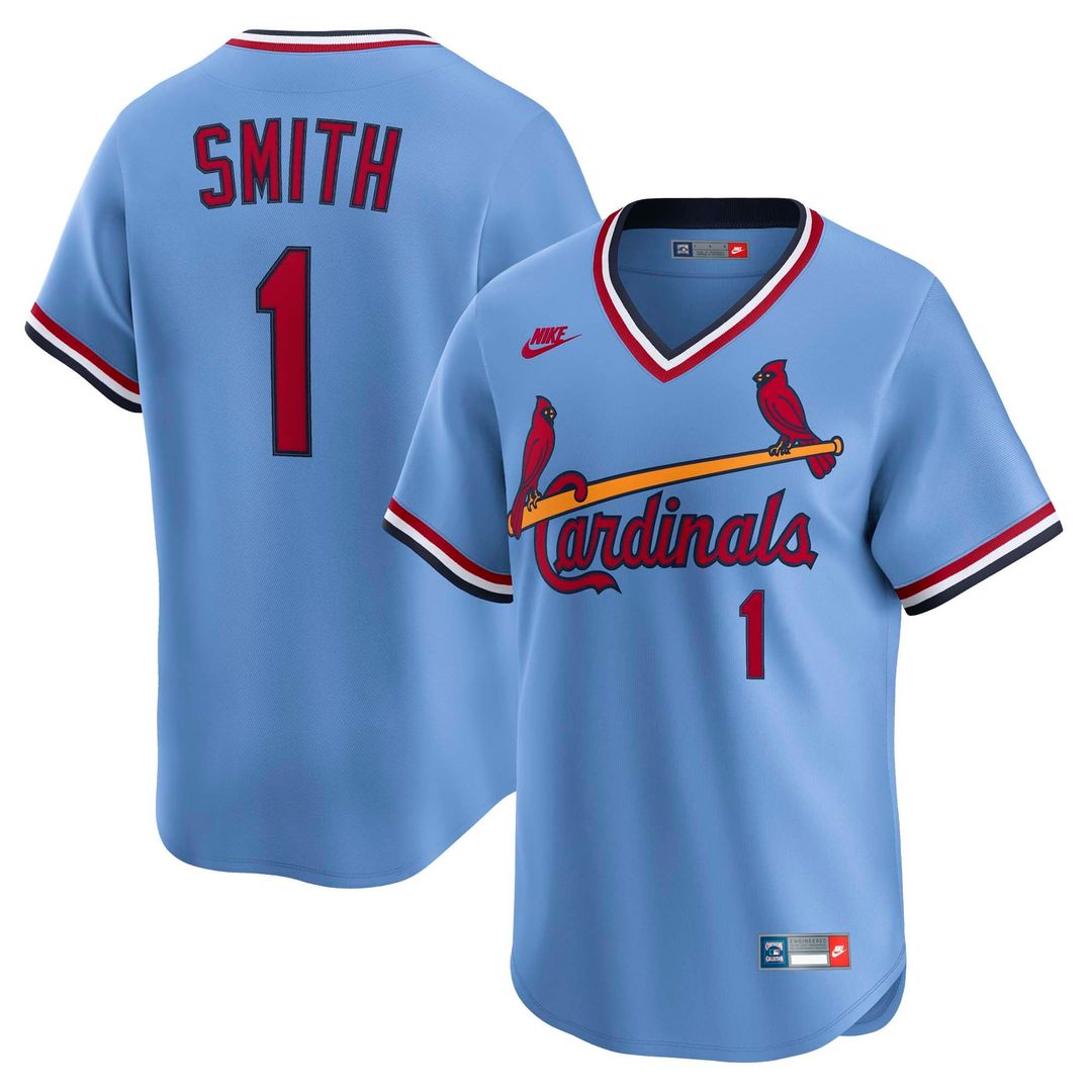 Ozzie Smith St. Louis Cardinals Nike Throwback Cooperstown Collection Limited Jersey - White | MLB Fan Gear