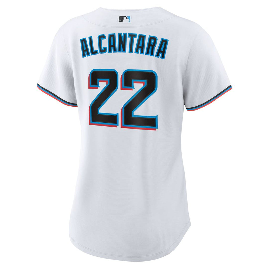 Sandy Alcantara Miami Marlins Nike Women's Home Replica Player Jersey - White | MLB Fan Gear