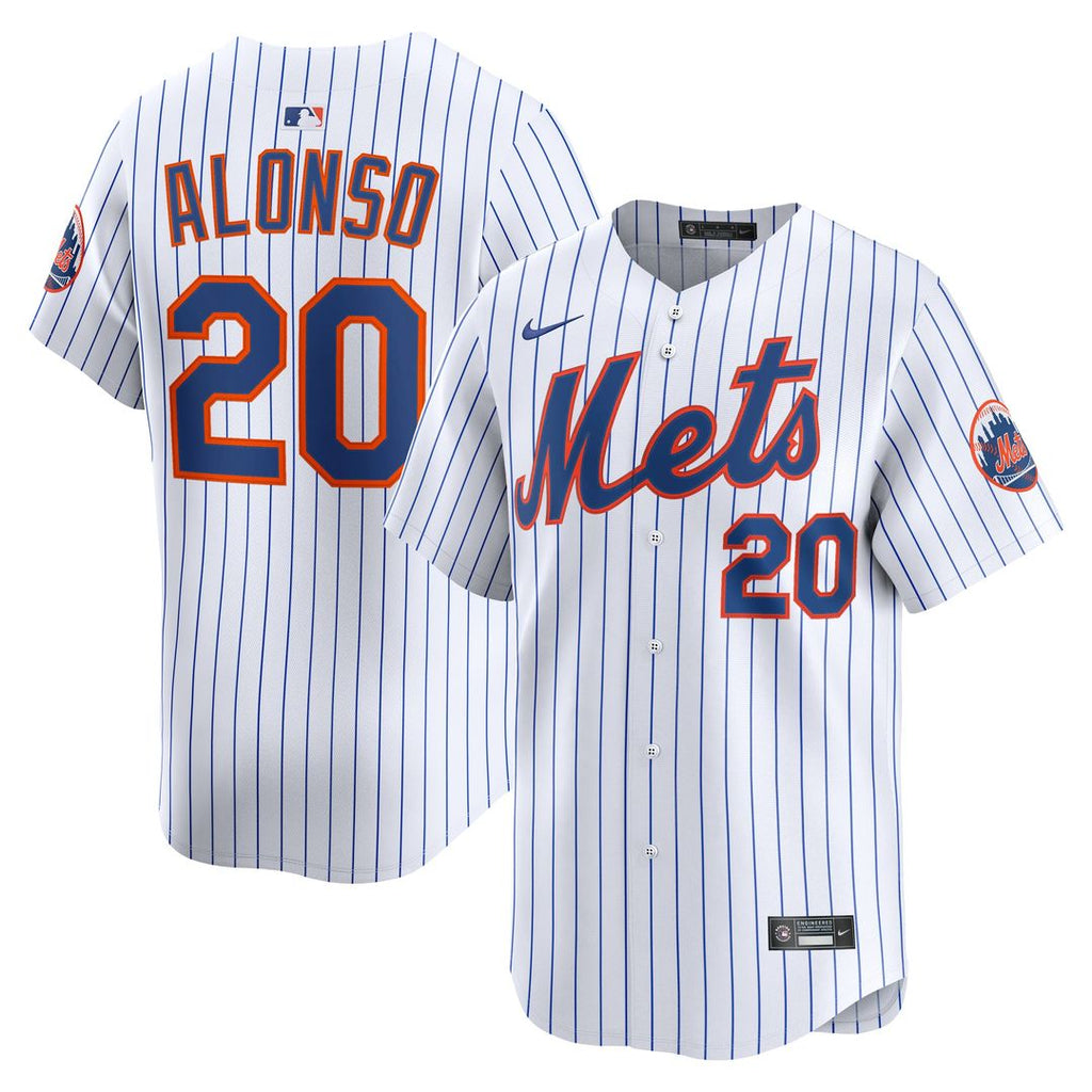 Pete Alonso New York Mets Nike Home Limited Jersey - White | MLB Fan Gear