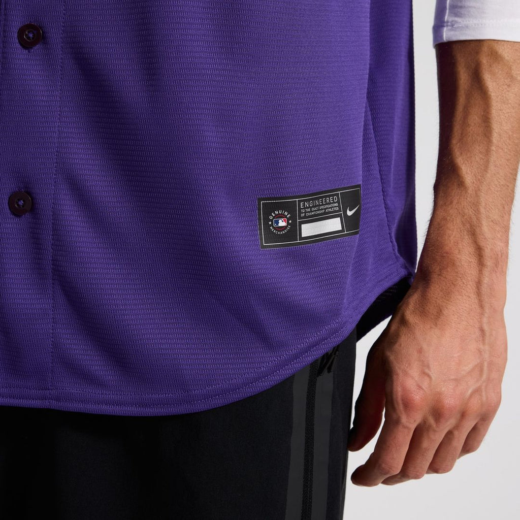 Colorado Rockies Nike Alternate Replica Team Jersey - Purple | MLB Fan Gear