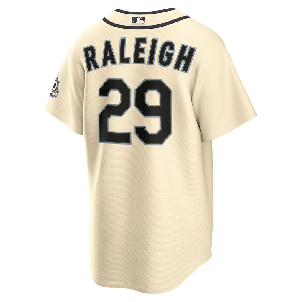 Cal Raleigh Seattle Mariners Nike Alternate 50th Season Patch Stadium Jersey - Teal | MLB Fan Gear