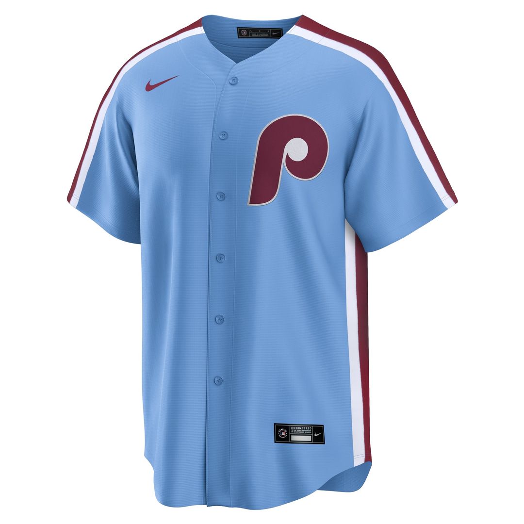 Kyle Schwarber Philadelphia Phillies Nike Alternate, 1st Replica Jersey - Light Blue | MLB Fan Gear