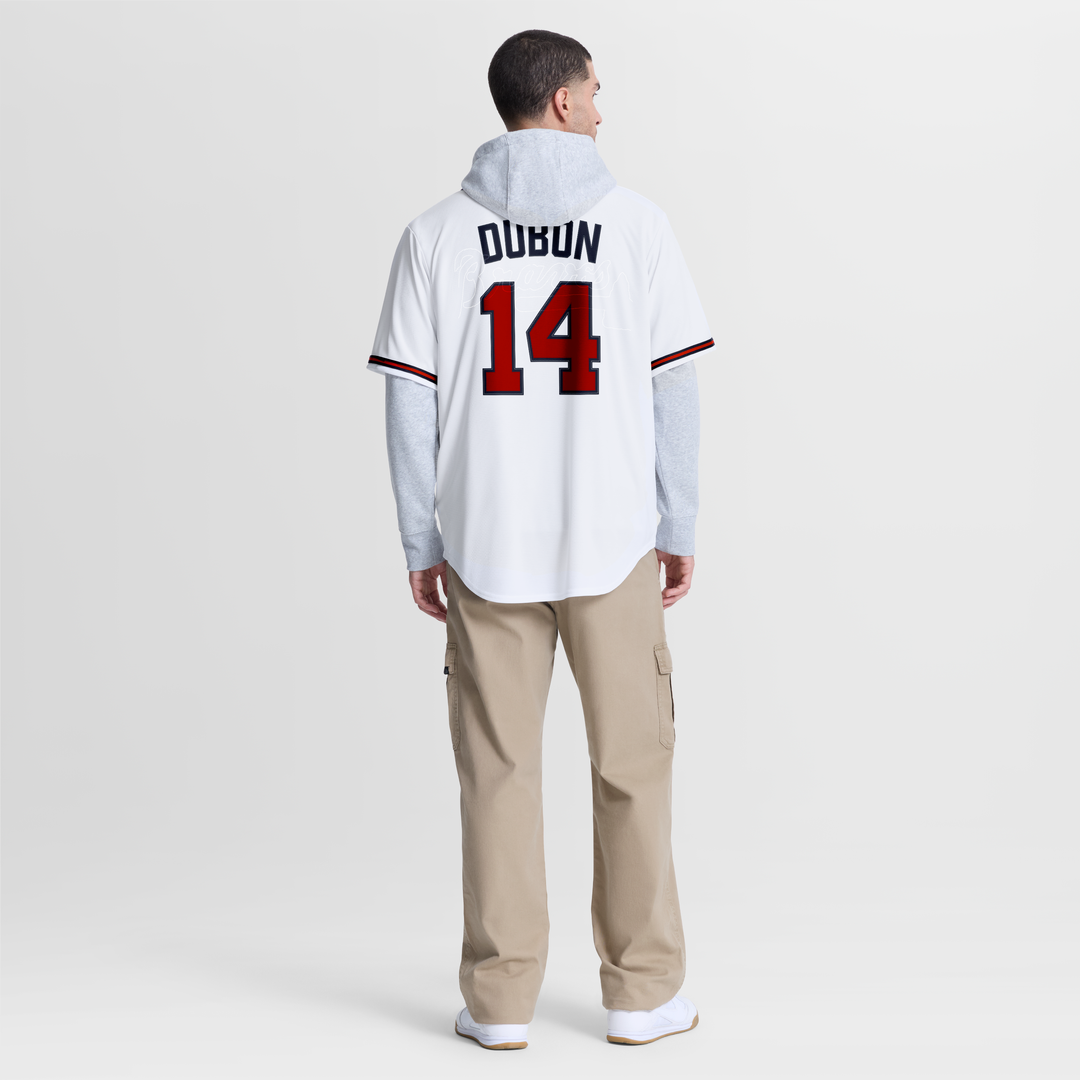 Mauricio Dubón Atlanta Braves Nike Home Replica Jersey - White | MLB Fan Gear