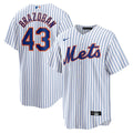 Huascar Brazobán New York Mets Nike Home Replica Jersey - White | MLB Fan Gear