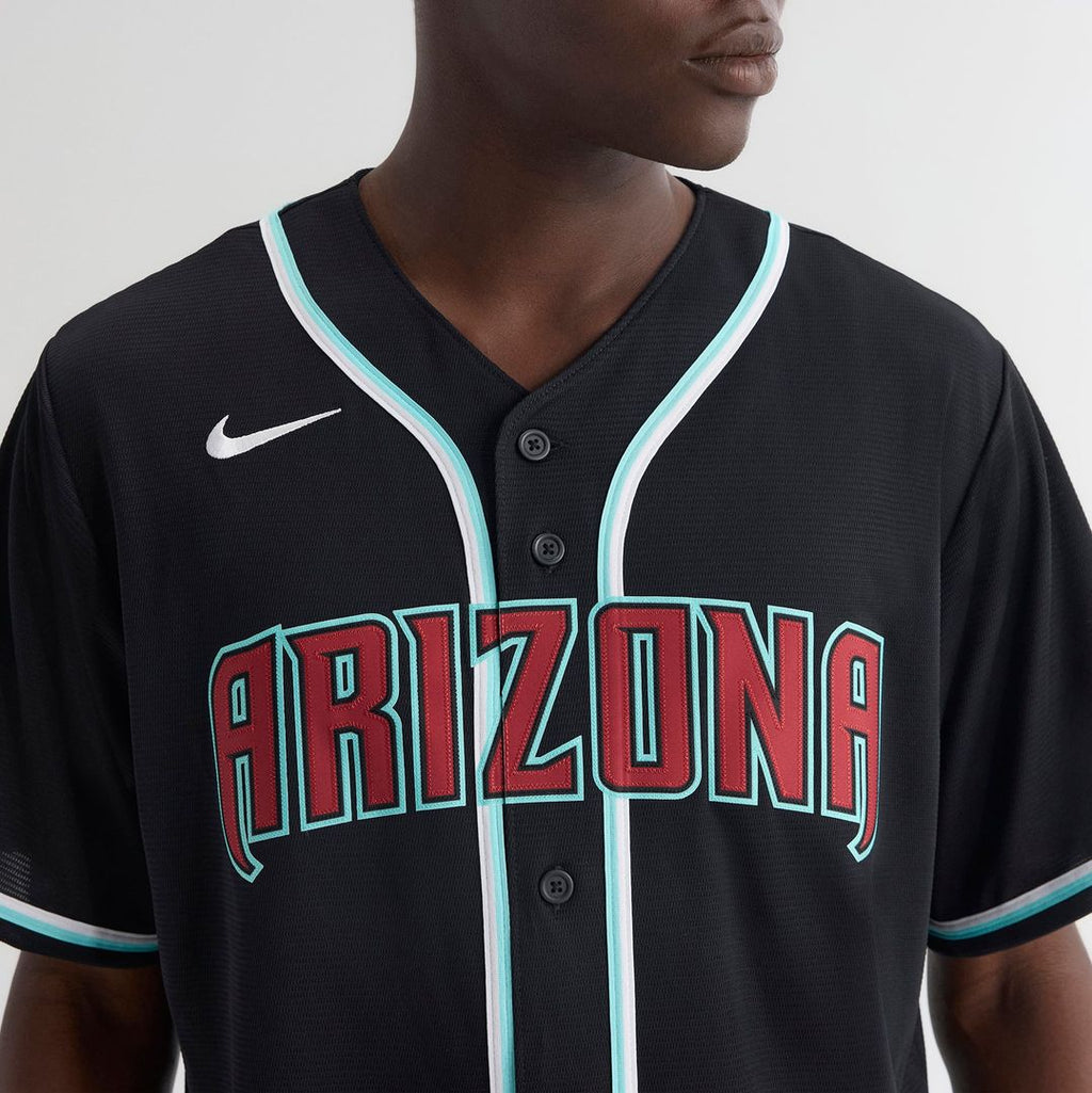 Arizona Diamondbacks Nike Fashion Replica Black Out Jersey | MLB Fan Gear