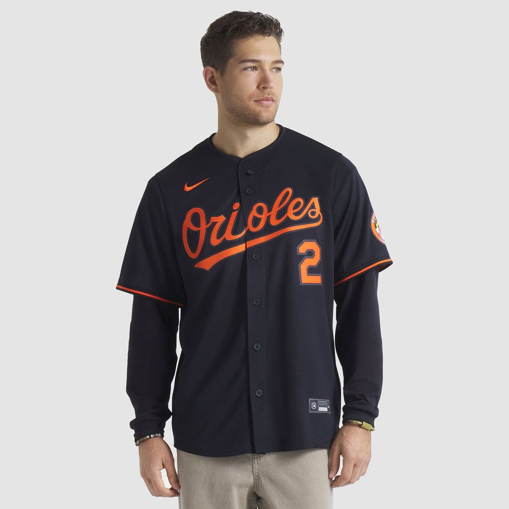 Gunnar Henderson Baltimore Orioles Nike Alternate Limited Player Jersey - Black | MLB Fan Gear