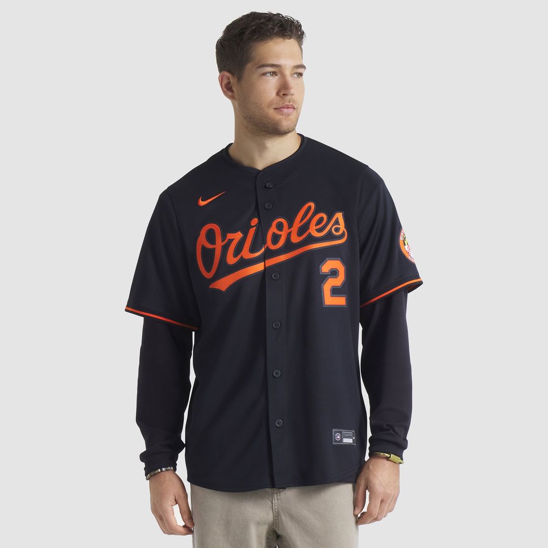Gunnar Henderson Baltimore Orioles Nike Alternate Limited Player Jersey - Black | MLB Fan Gear