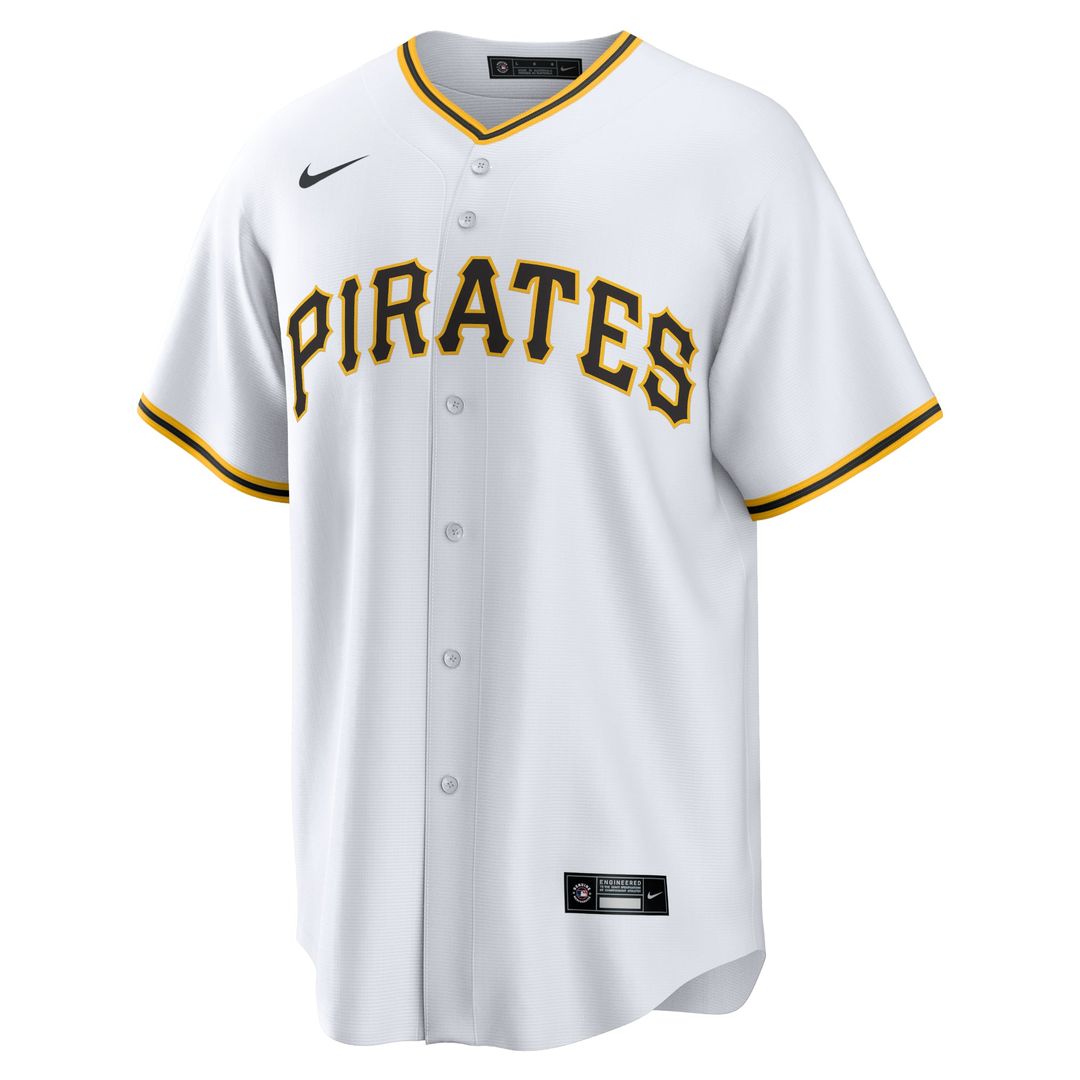 Pittsburgh Pirates Nike Home Replica Team Jersey - White | MLB Fan Gear