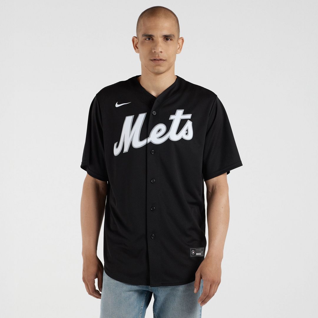 Francisco Lindor New York Mets Nike Replica Player Jersey - Black | MLB Fan Gear