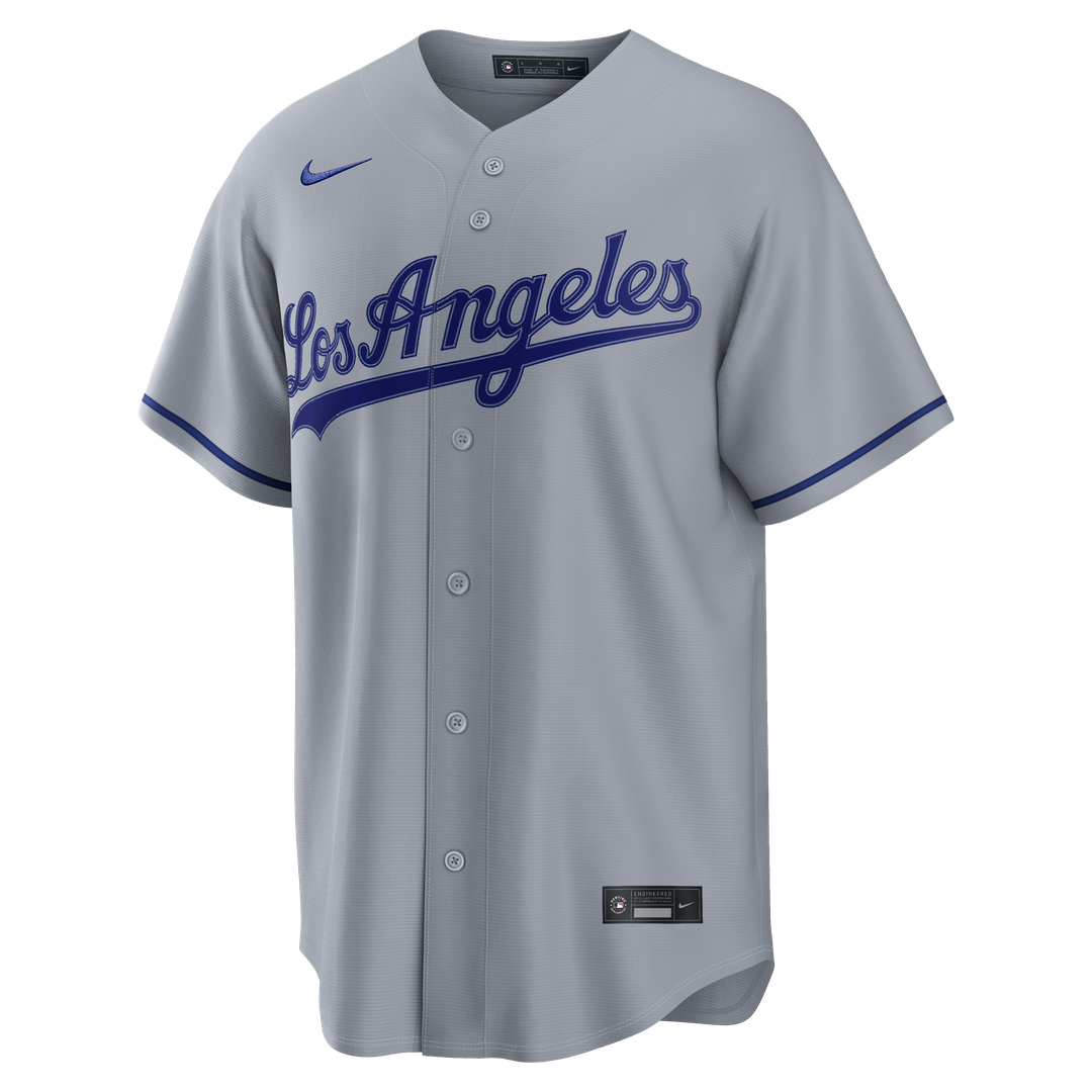 Kyle Tucker Los Angeles Dodgers Nike Road Replica Jersey - Gray | MLB Fan Gear