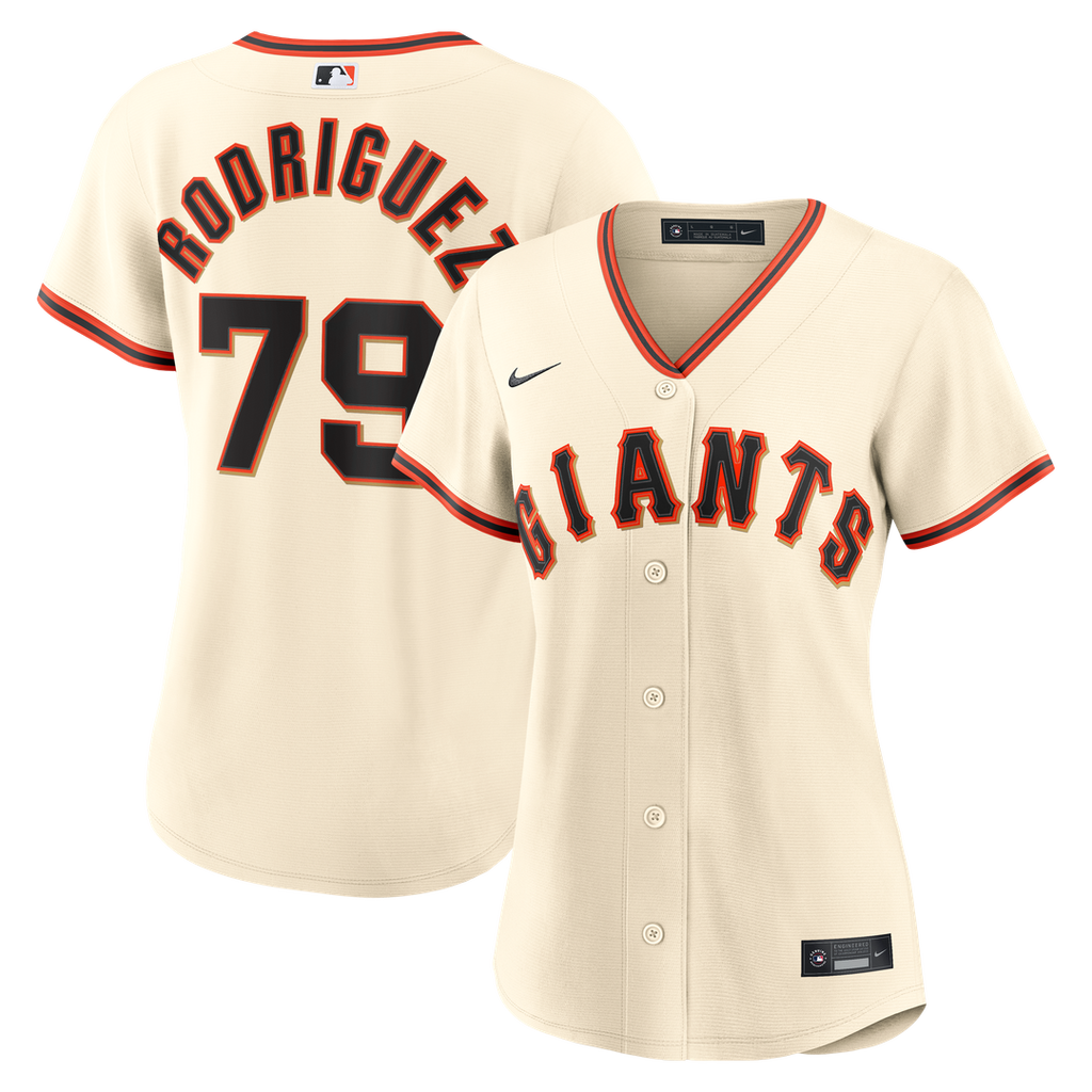 Jesus Rodriguez San Francisco Giants Nike Women's Home Replica Jersey - Cream | MLB Fan Gear