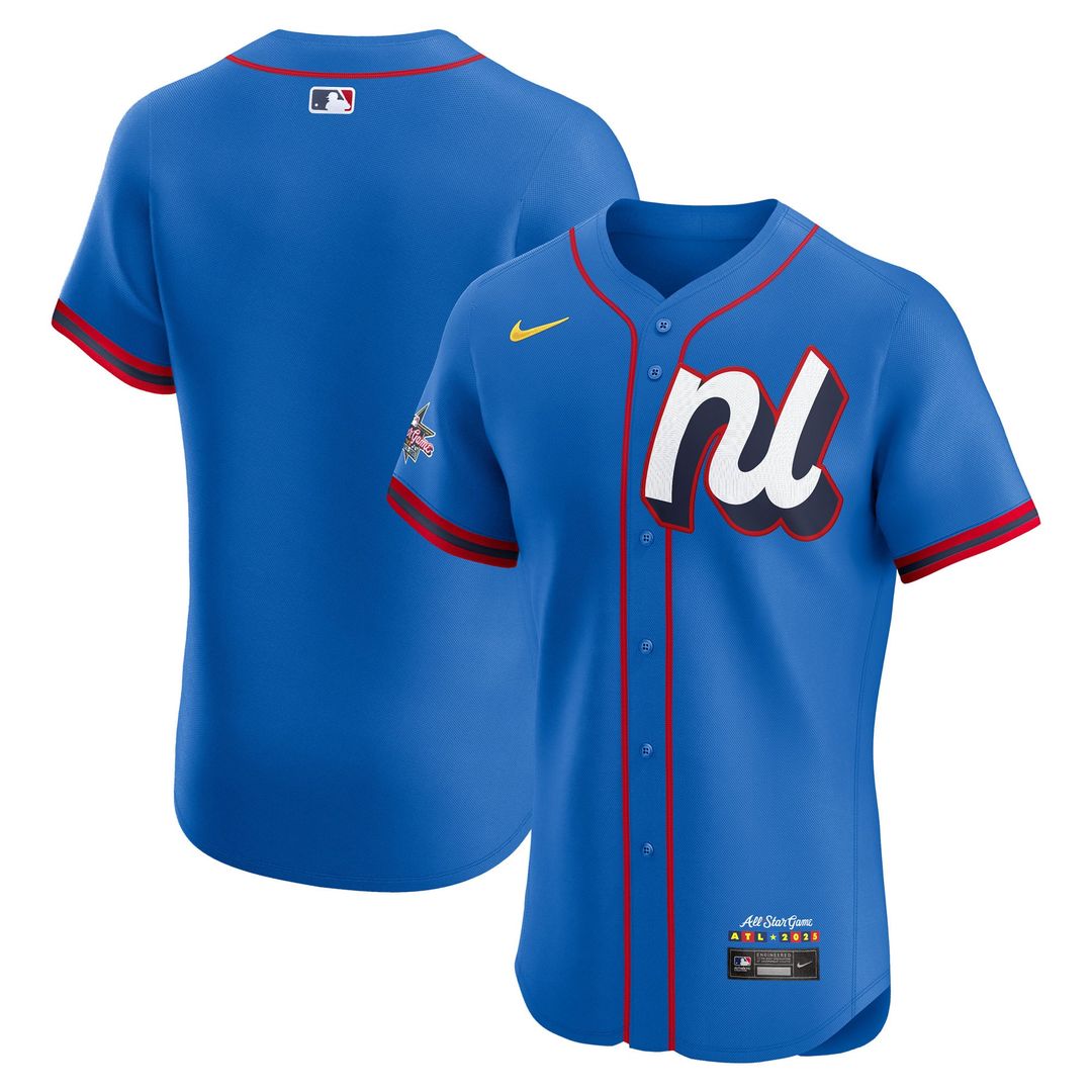 National League Nike 2025 All-Star Edition Elite Jersey - Blue | MLB Fan Gear