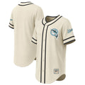 Miami Marlins Stitches Throwback Fashion Jersey - Natural | MLB Fan Gear