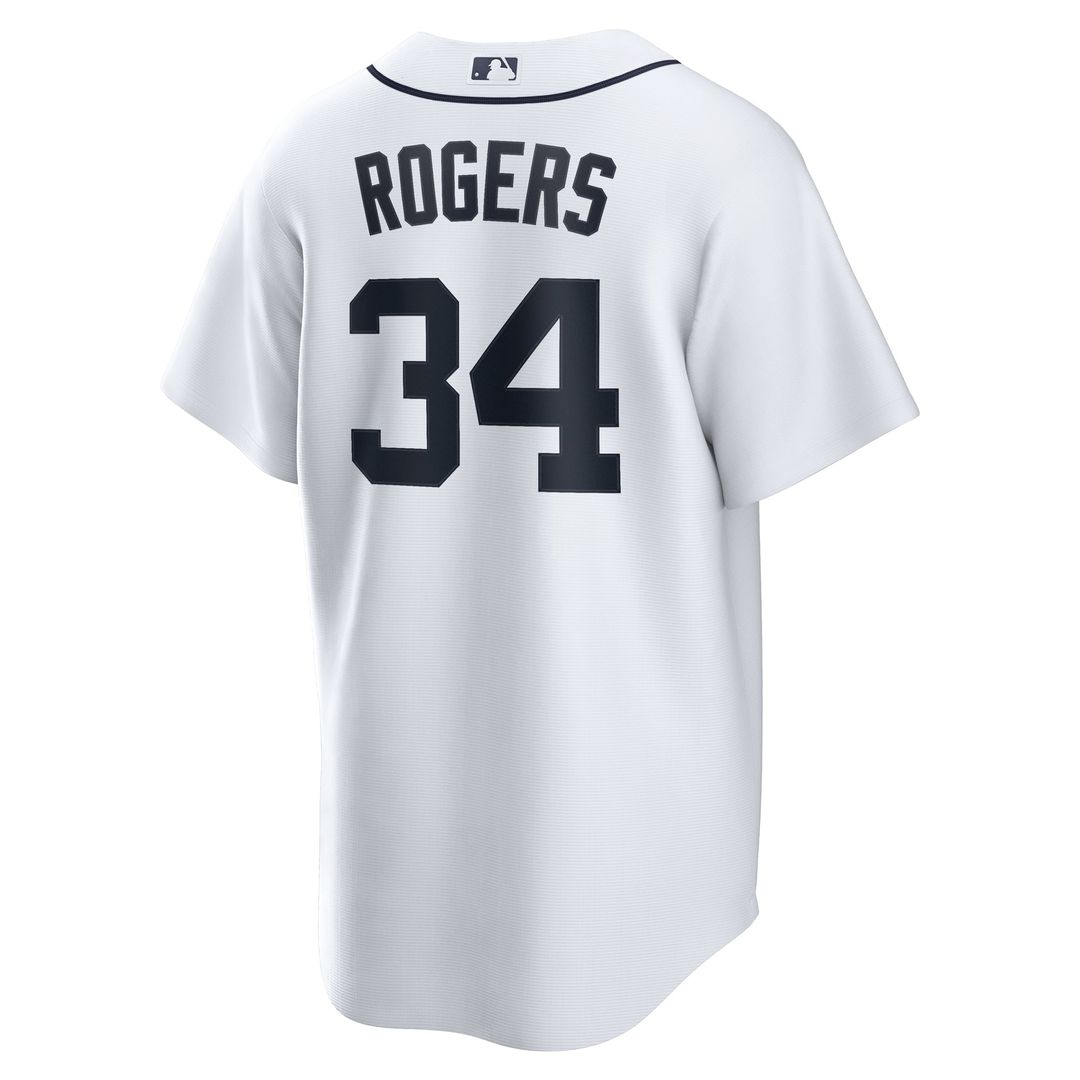 Jake Rogers Detroit Tigers Nike Home Replica Jersey - White | MLB Fan Gear