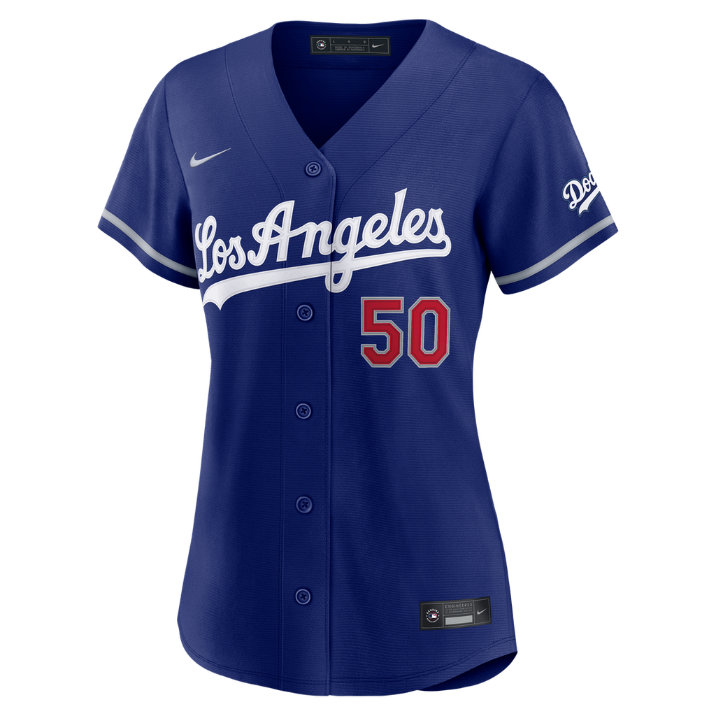 Mookie Betts Los Angeles Dodgers Nike Women's Alternate Stadium Jersey - Royal | MLB Fan Gear