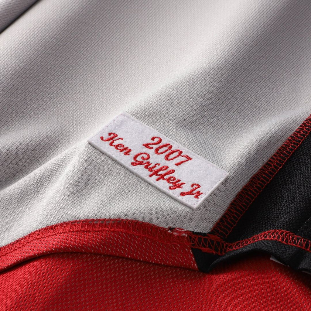 Ken Griffey Jr. Cincinnati Reds Mitchell & Ness Authentic Batting Practice Jersey - Red | MLB Fan Gear