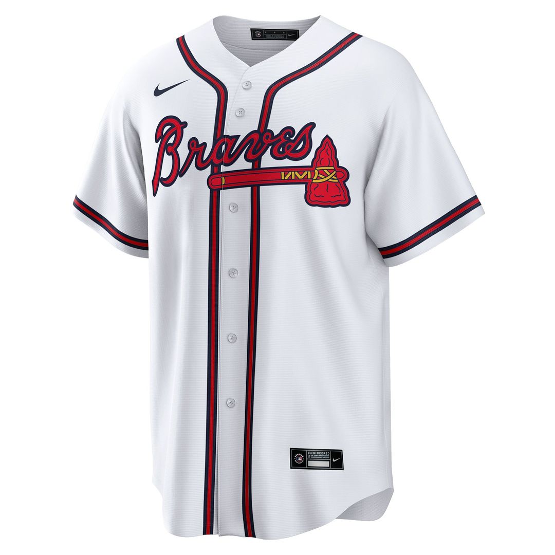 Joe Jiménez Atlanta Braves Nike Home Replica Player Jersey - White | MLB Fan Gear