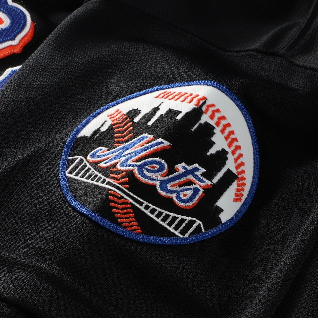Mike Piazza New York Mets Mitchell & Ness Cooperstown Collection 2000 Batting Practice Jersey - Black | MLB Fan Gear