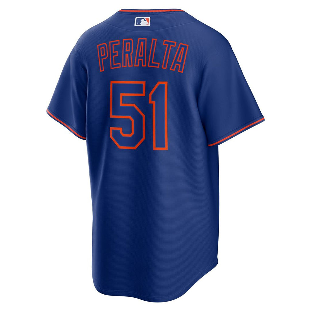 Freddy Peralta New York Mets Nike Alternate Replica Jersey - Royal | MLB Fan Gear